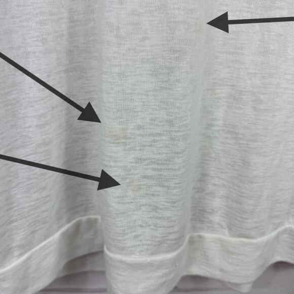 Victoria's Secret Bombshell Burnout Long Sleeve Tee Womens Medium FLAW - Picture 6 of 6